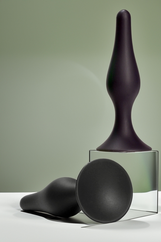 11 cm yüksek kalite silikon anal plug