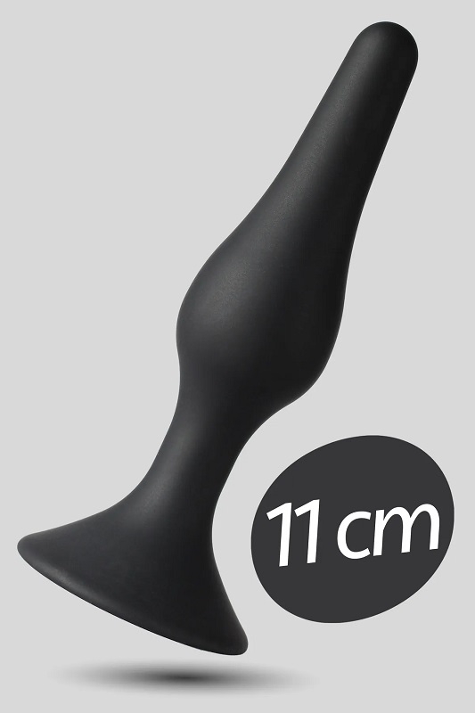 11 cm yüksek kalite silikon anal plug