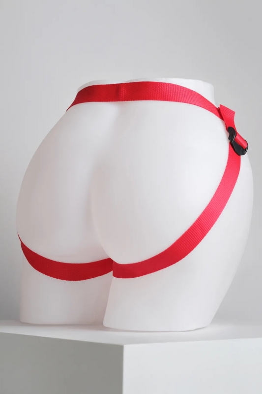 21 cm zenci büyük strapon penis kırmızı kemerli