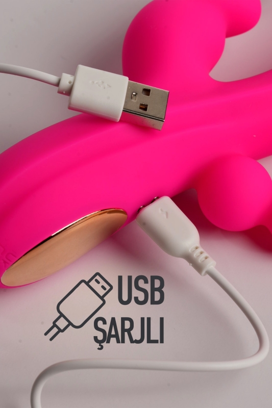3ü 1 arada g noktası klitoris ve anal uyarıcı titreşimli klitoral vibratör