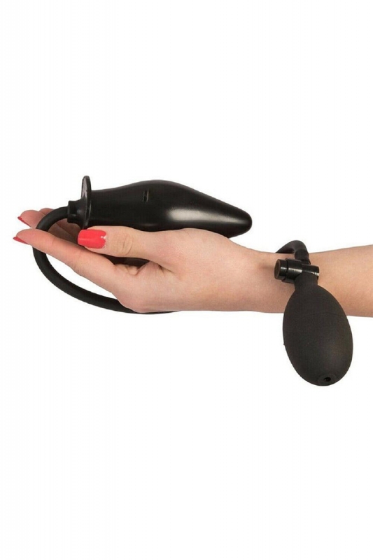 Anal ilişkiye hazırlayıcı şişebilen pompalı anal plug