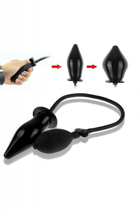 Anal ilişkiye hazırlayıcı şişebilen pompalı anal plug