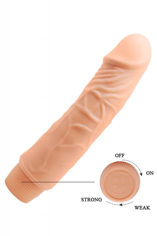 Güçlü titreşimli 19,5 cm realistik titreşimli vibratör