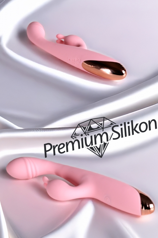 Güçlü titreşimli silikon 10 modlu çift titreşim motorlu vibratör g noktası ve kl