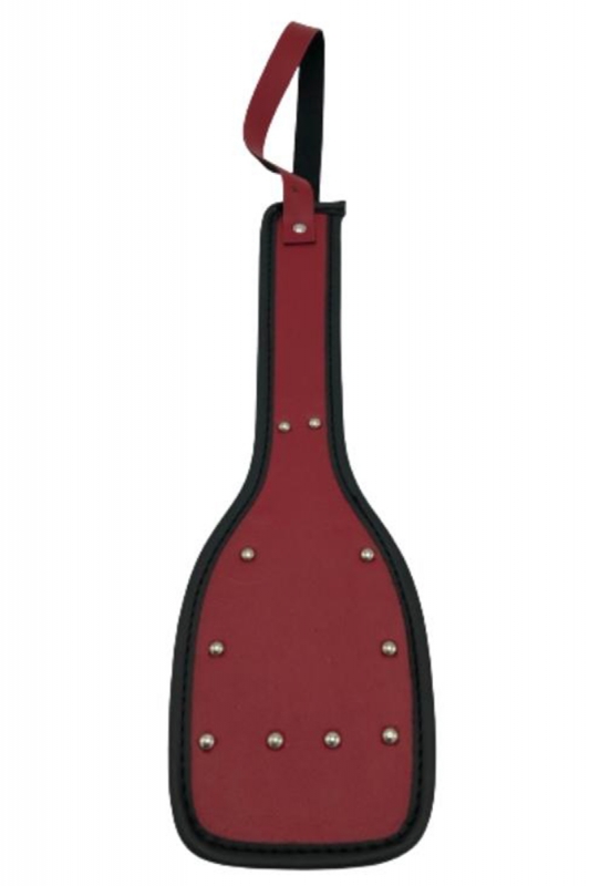 Kırmızı Deri Şaplak