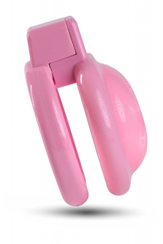 Pembe penis kafesi vajina şeklinde sondalı kalpli kilit sissy kilidi chastity ca