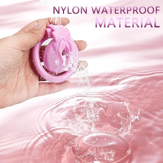 Pembe sissy chastity cage bekaret esaret kafesi fantezi penis kilidi