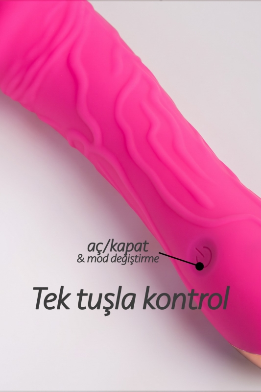 Premium silikon 20 titreşim modlu şarjlı su geçirmez ultra sessiz vibratör
