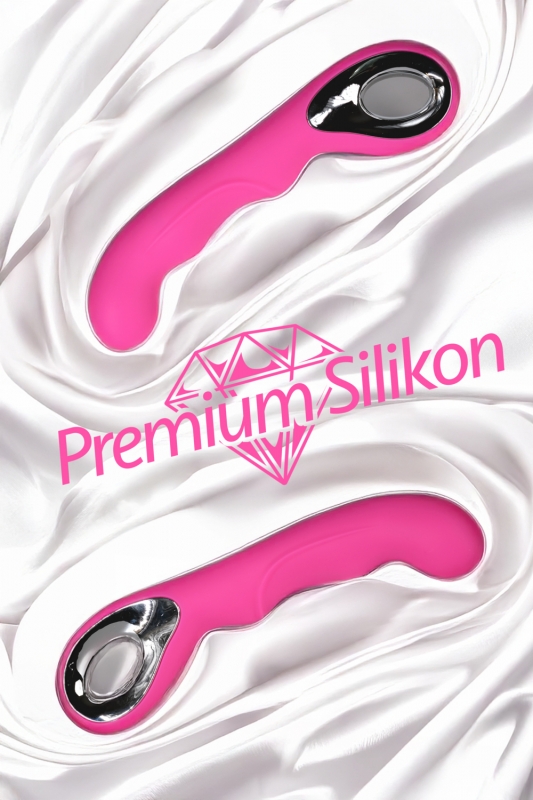 Premium silikon güçlü titreşimli masaj vibratörü soft kadifemsi doku usb şarjlı 