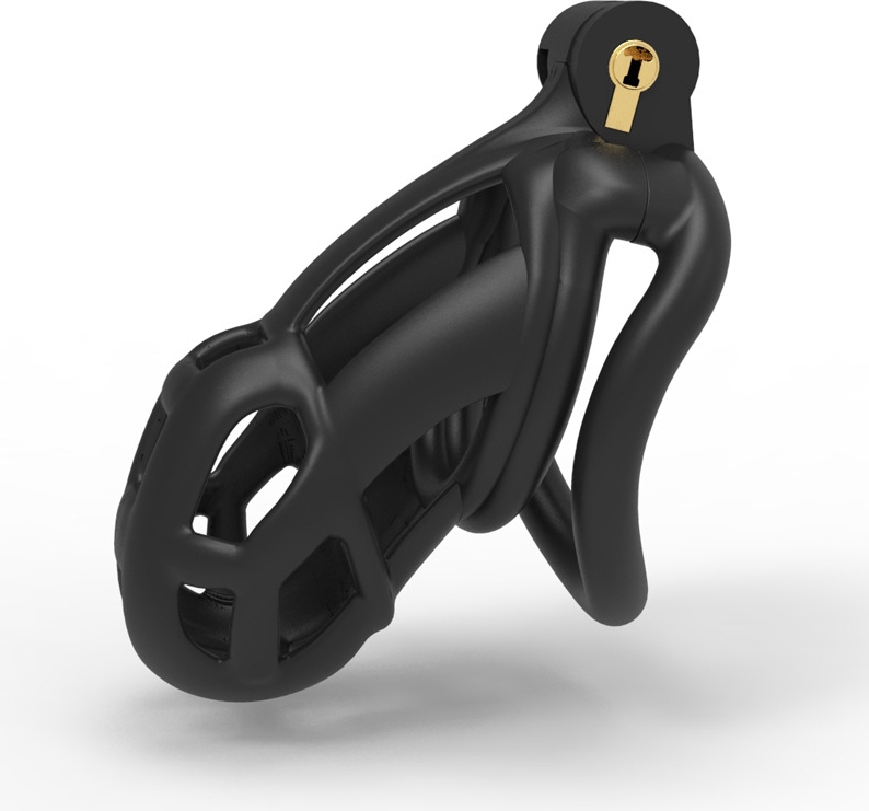 Siyah sissy chastity cage orta boy male bekaret esaret kafesi fantezi penis kili