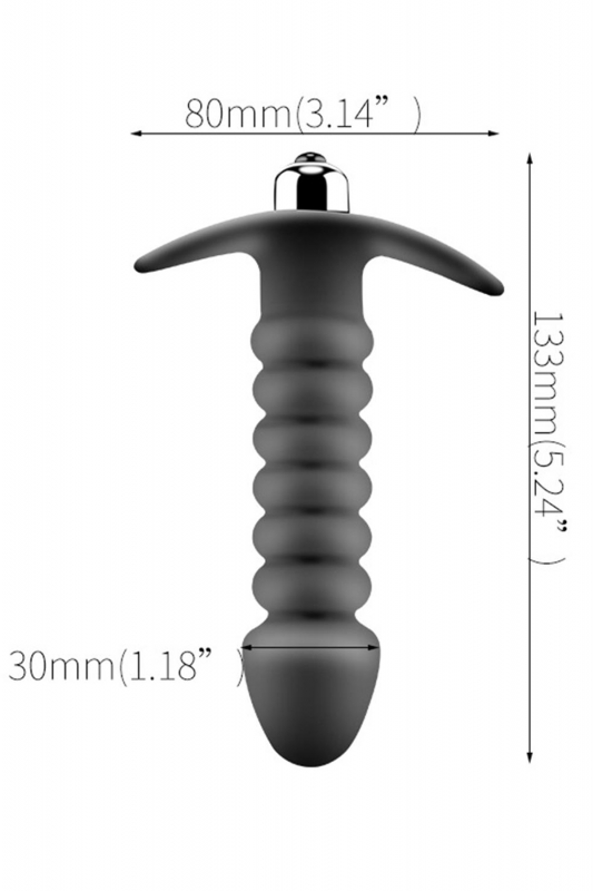 Titreşimli anal plug