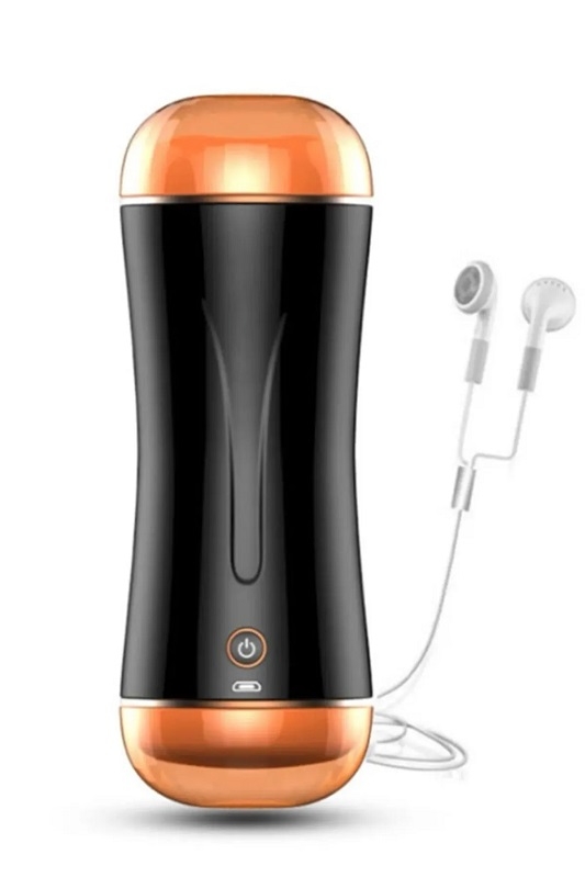 Titreşimli Anal Ve Vajinal Çift İşlevli Usb Şarjlı Ses Ve Titreşim Fonksiyonlu Realistik Vajina