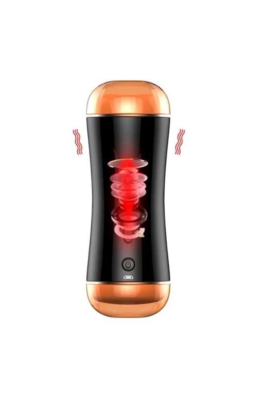 Titreşimli anal ve vajinal çift işlevli usb şarjlı ses ve titreşim fonksiyonlu r
