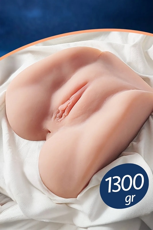 Ultra Gerçekçi Büyük Boy Anal ve Vajinal Titreşimli Mastürbatör