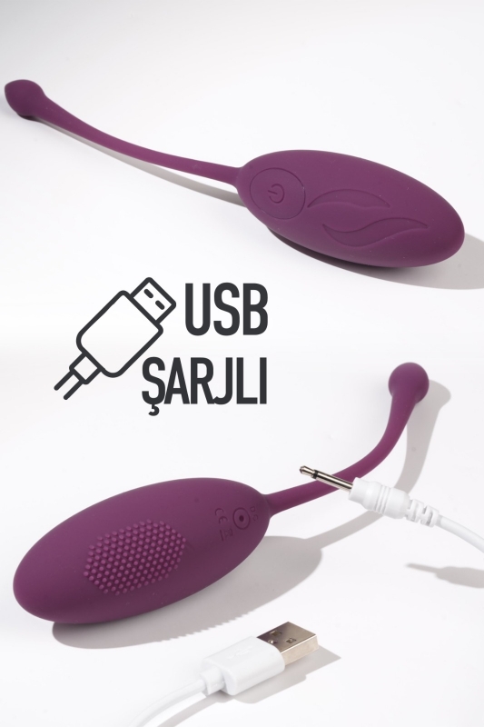 Uzaktan kumandalı kablosuz titreşimli yumurta & egg vibratör 10 modlu